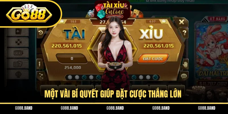 Một vài bí quyết giúp đặt cược thắng lớn